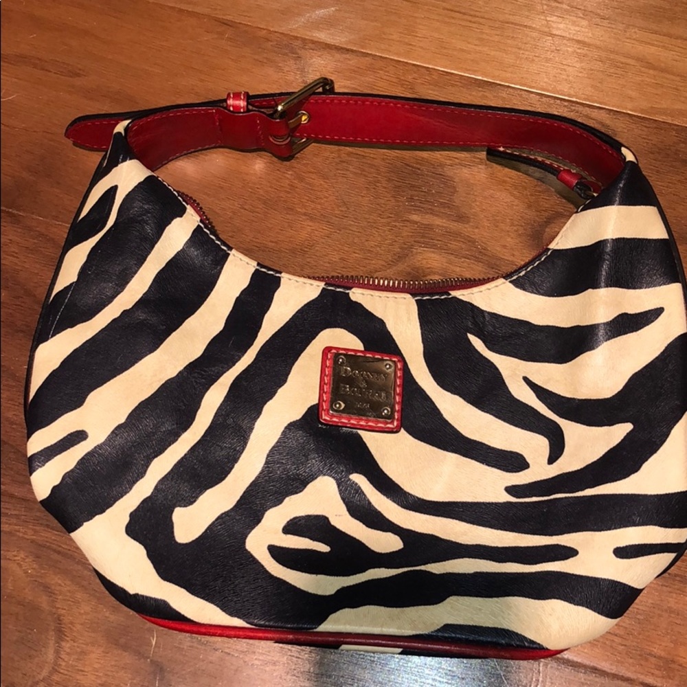 Dooney and Bourke zebra handbag
